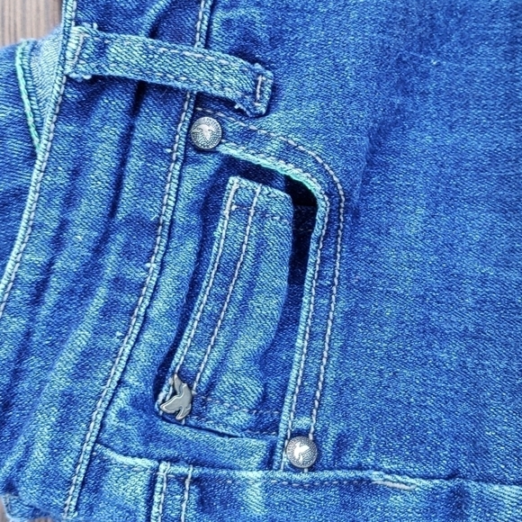 Selena Gomez Dream Out Loud Mid Rise Skinny Stretch Jeans 3 Dark Wash 26x29 VGUC - Picture 4 of 13